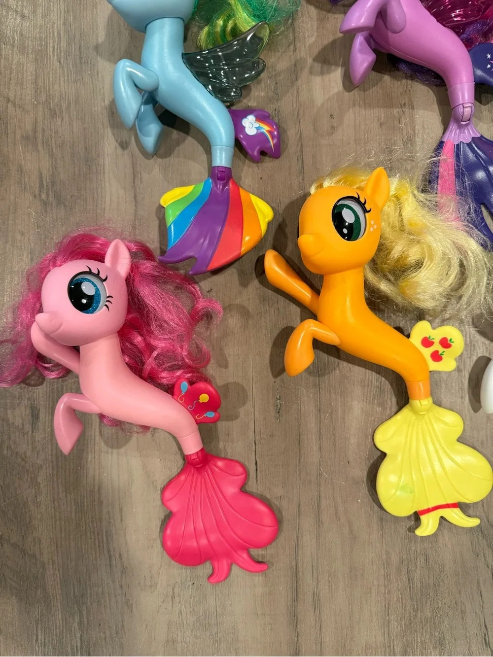 My Little Pony Mermaid Friends - Pink, Blue, Purple, Orange, White